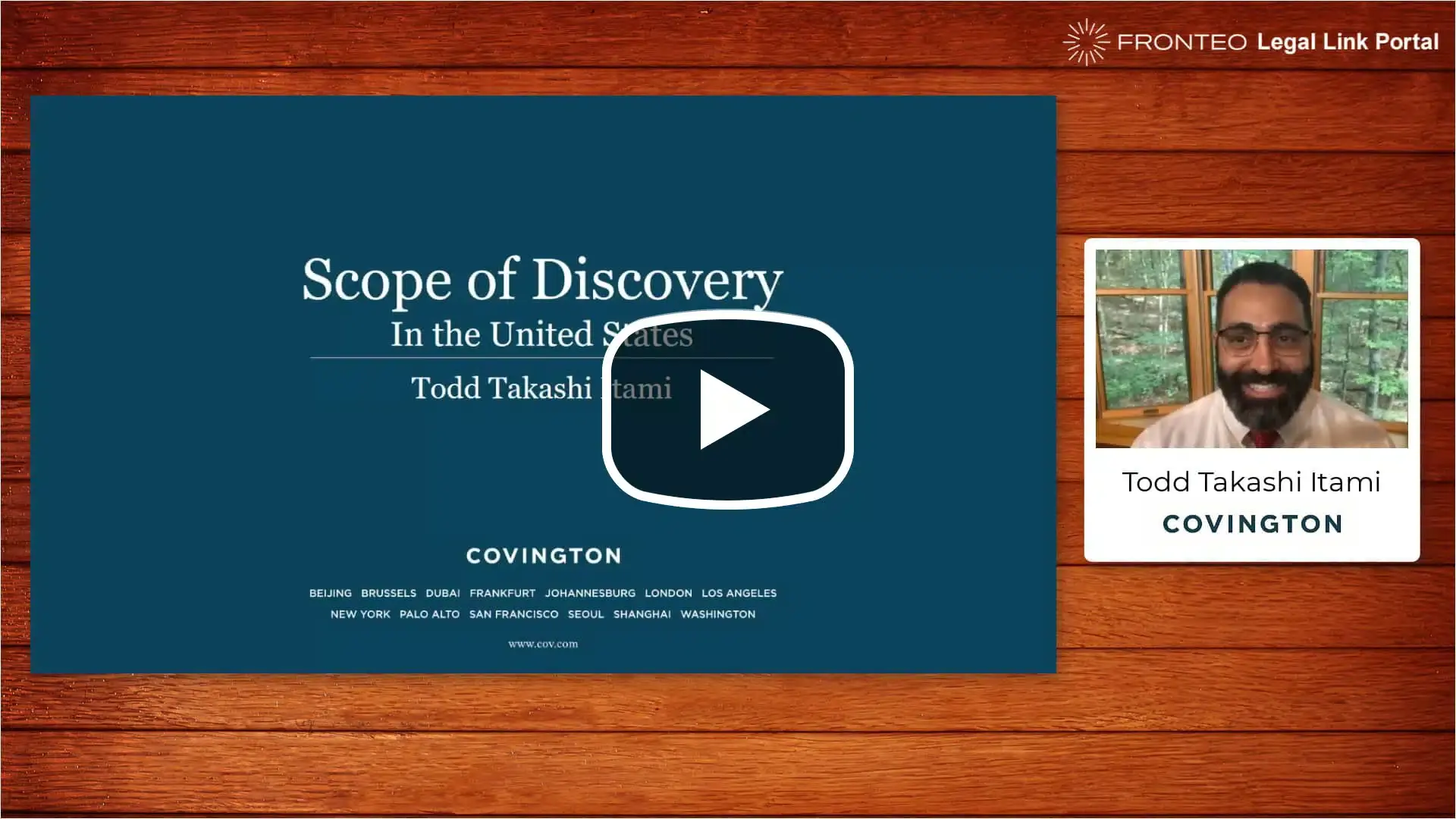 Scope of Discovery In the United States [字幕]のサムネイル