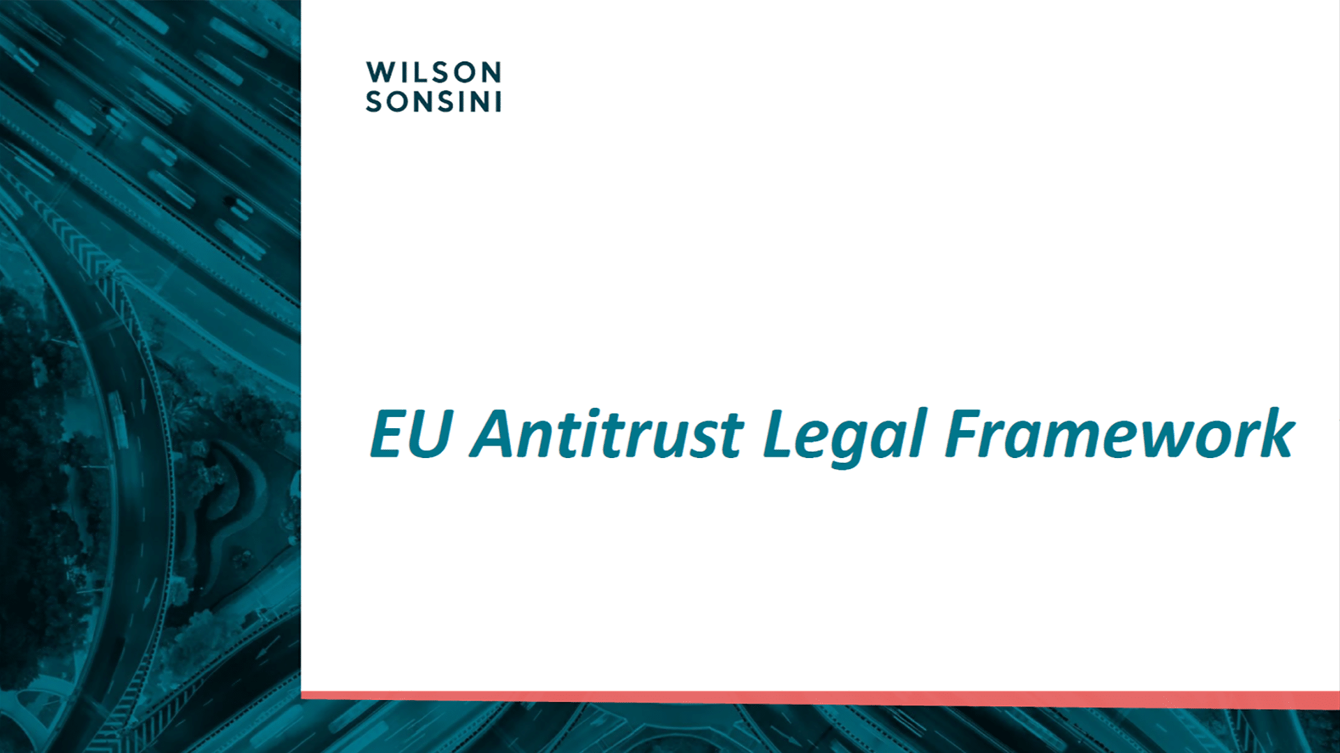 ★公開終了★EU Competition Law「Part I EU反トラストの法的枠組み」のサムネイル