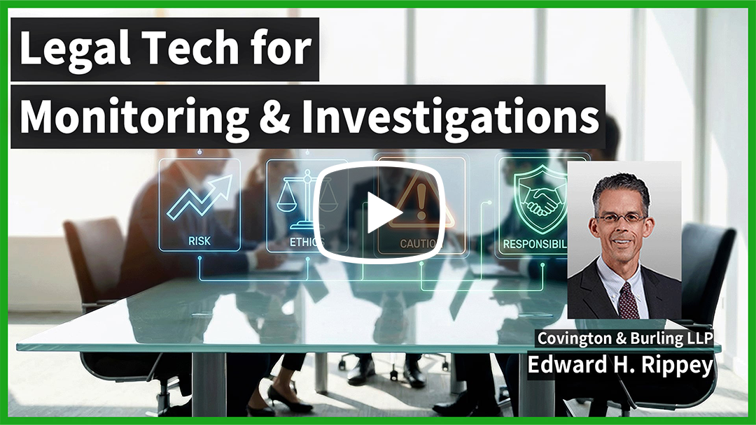 Legal Tech for Monitoring & Investigationsのサムネイル